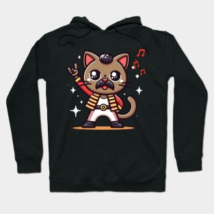 Rockstar cat Hoodie